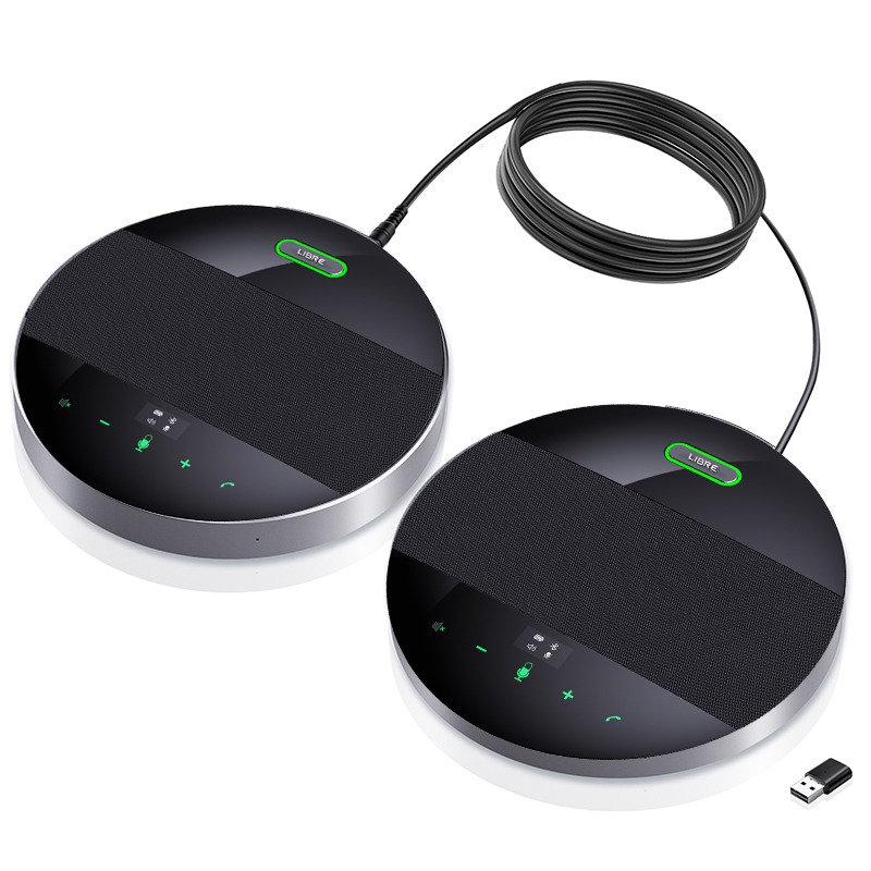 LIB-M5BEX - USB/Bluetooth/wireless daisy chain conference speakerphone